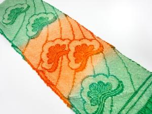 正絹　振袖用　絞り帯揚げ